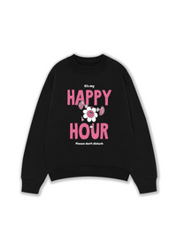 Áo Sweater Nỉ Hai Da Happy Hour