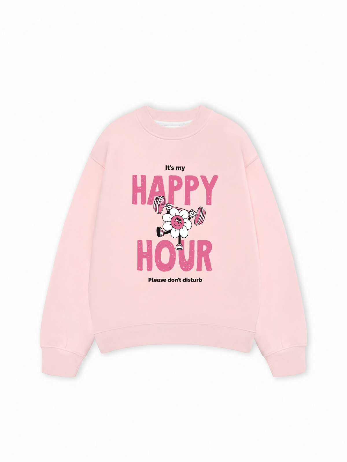 Áo Sweater Nỉ Hai Da Happy Hour