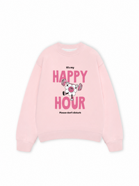 Áo Sweater Nỉ Hai Da Happy Hour