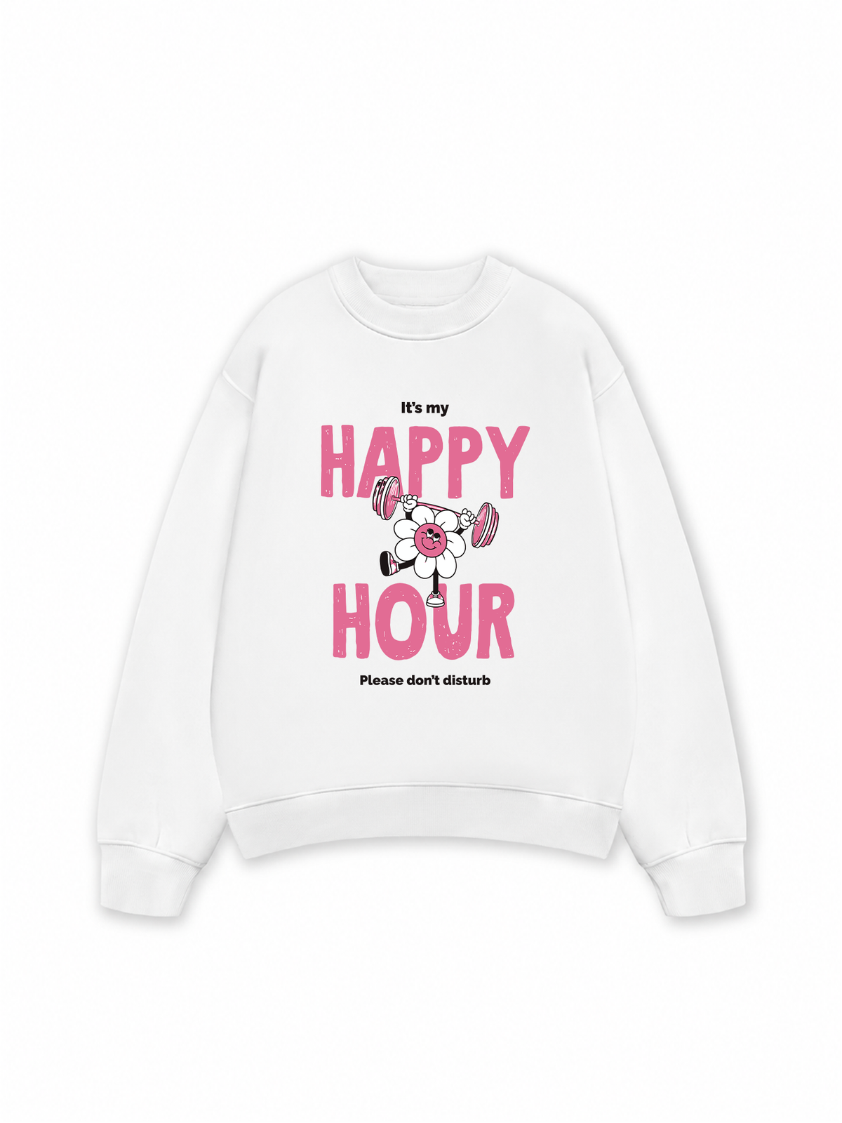 Áo Sweater Nỉ Hai Da Happy Hour