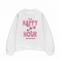 Áo Sweater Nỉ Hai Da Happy Hour