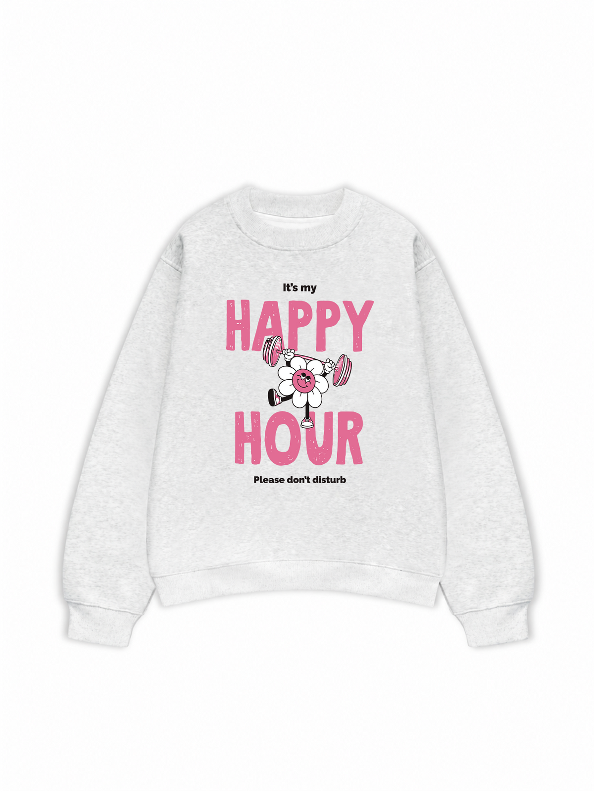 Áo Sweater Nỉ Hai Da Happy Hour