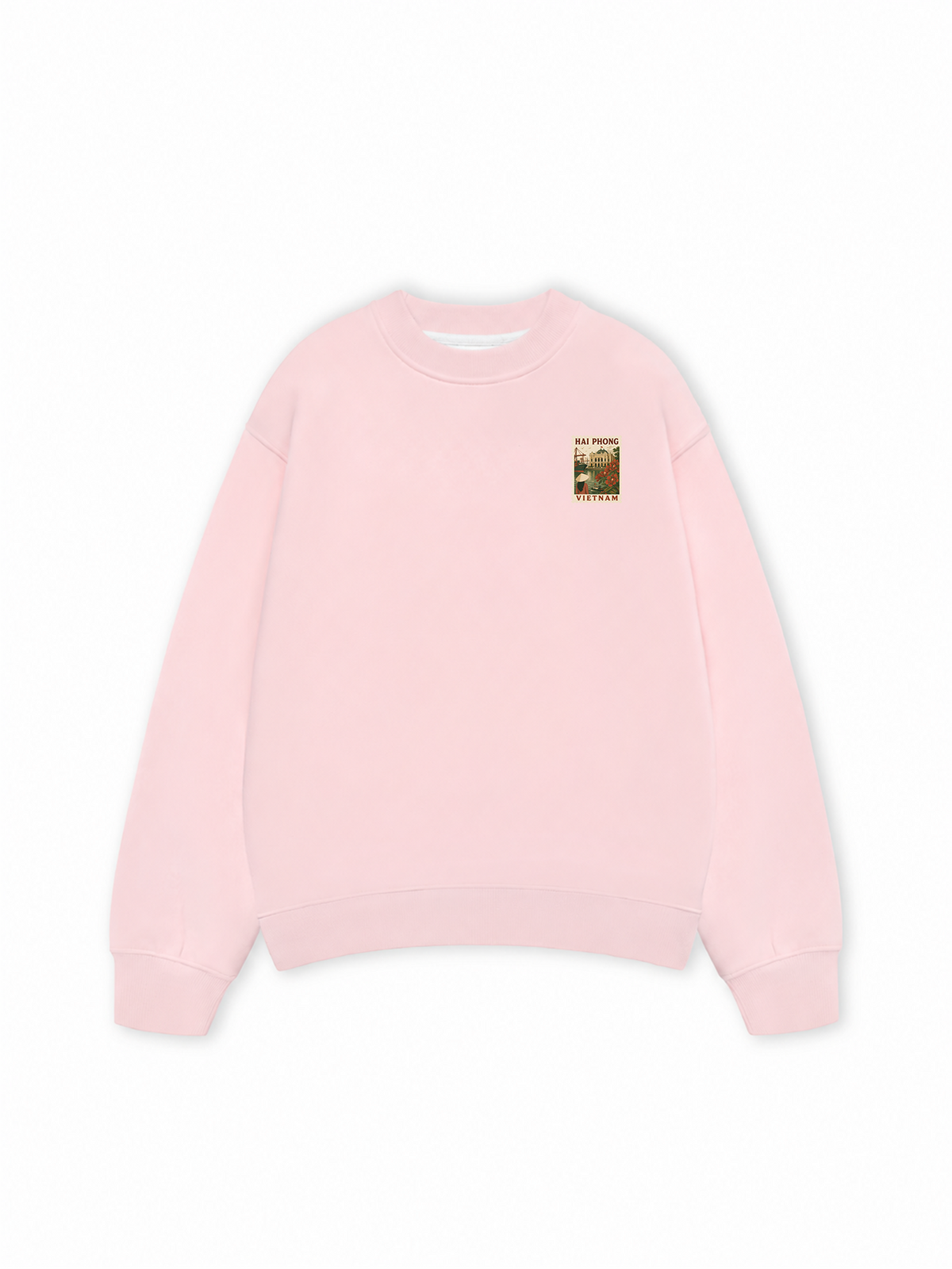 Áo Sweater Nỉ Hai Da Tem Hải Phòng