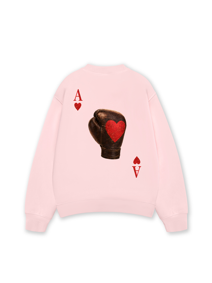 Áo Sweater Nỉ Hai Da Love Fighter