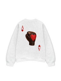 Áo Sweater Nỉ Hai Da Love Fighter