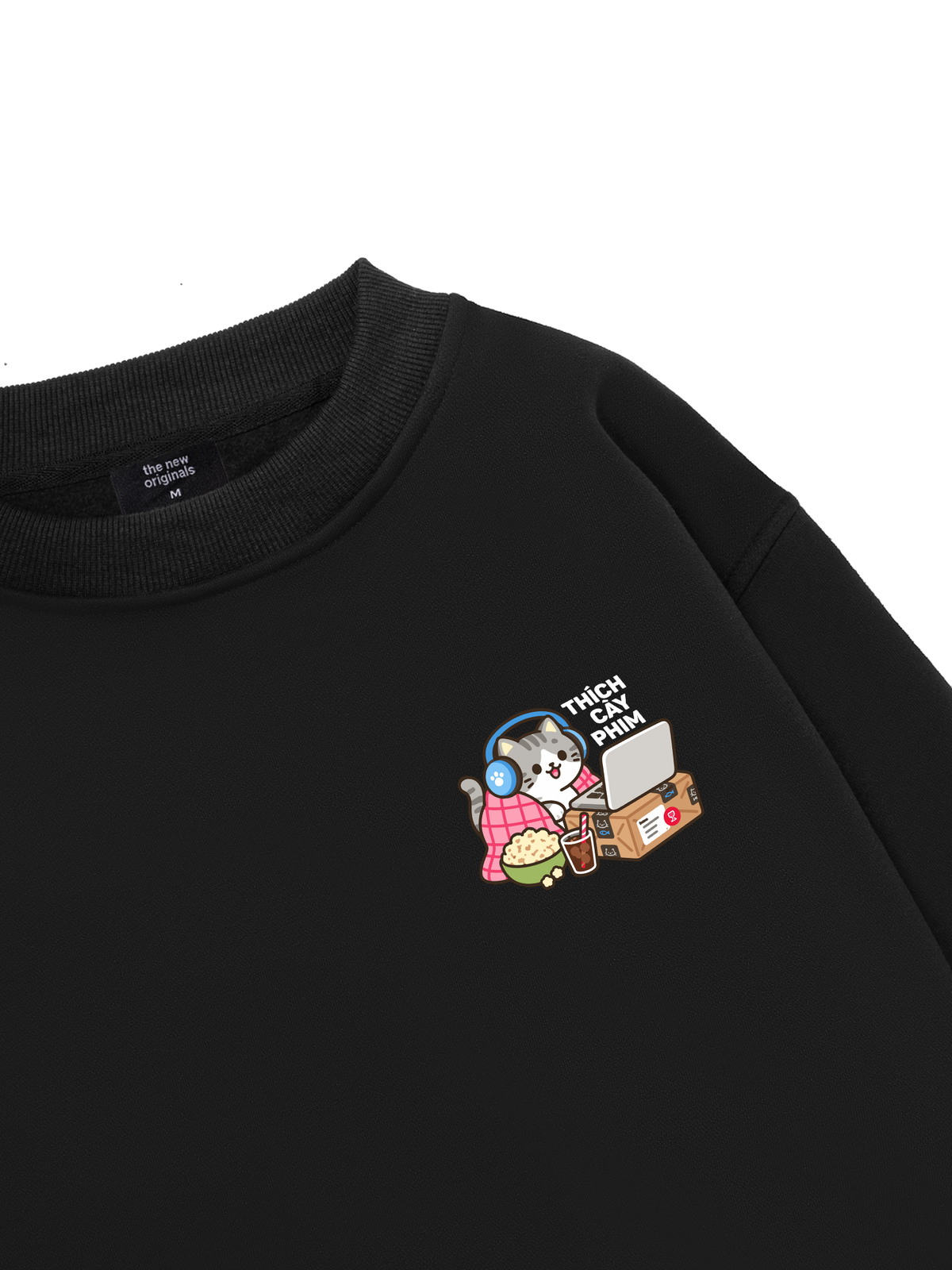 Thích Cày Phim-Mèo Xám Sọc Sweater