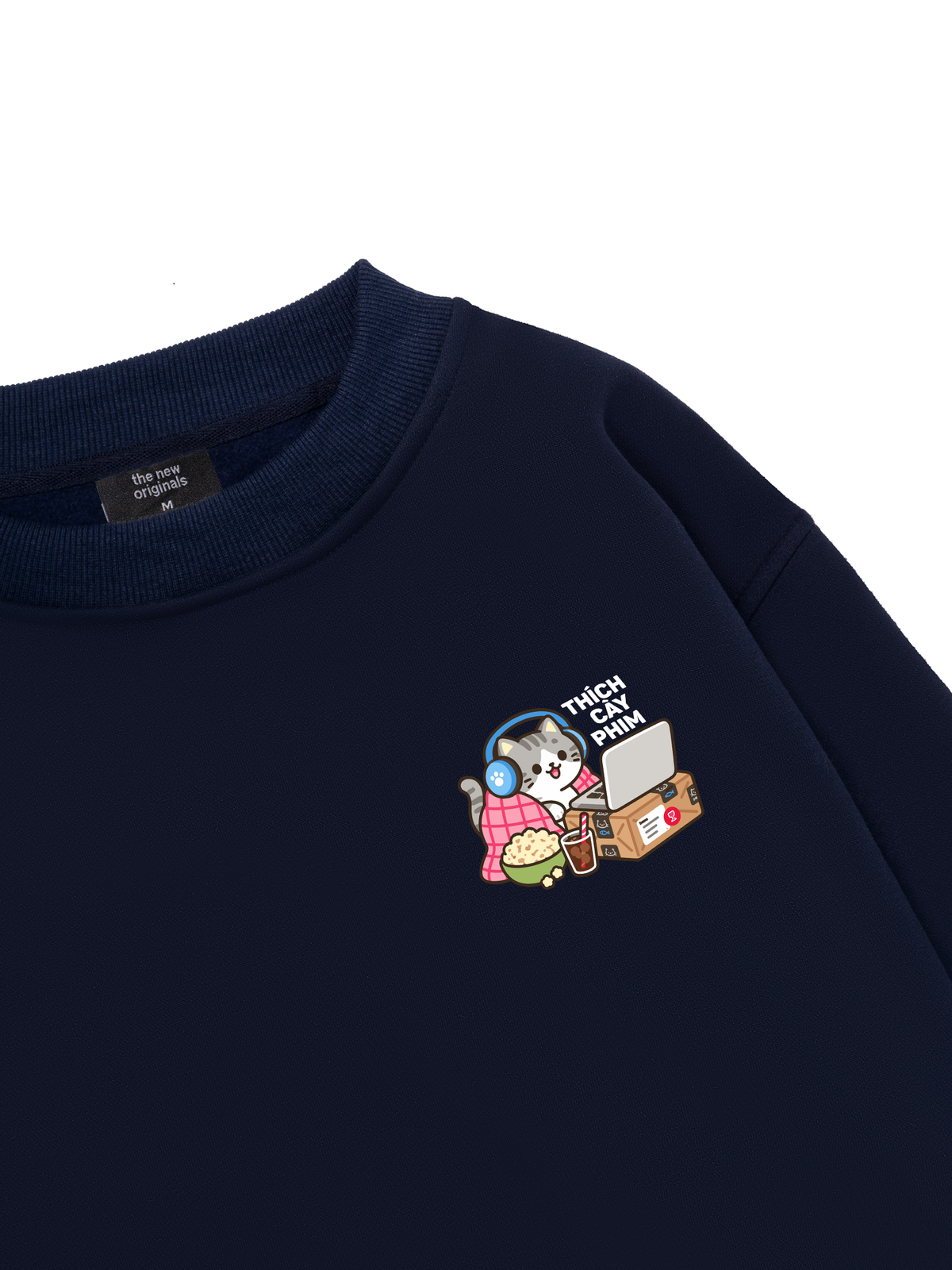 Thích Cày Phim-Mèo Xám Sọc Sweater