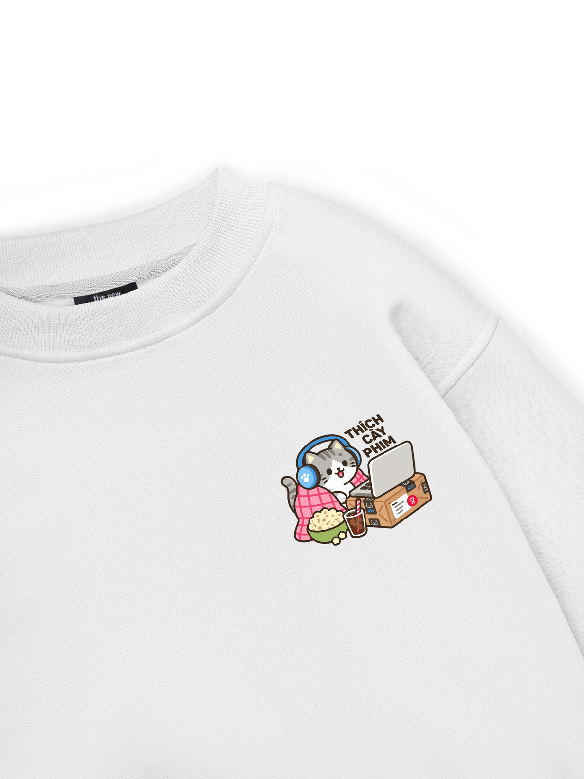 Thích Cày Phim-Mèo Xám Sọc Sweater
