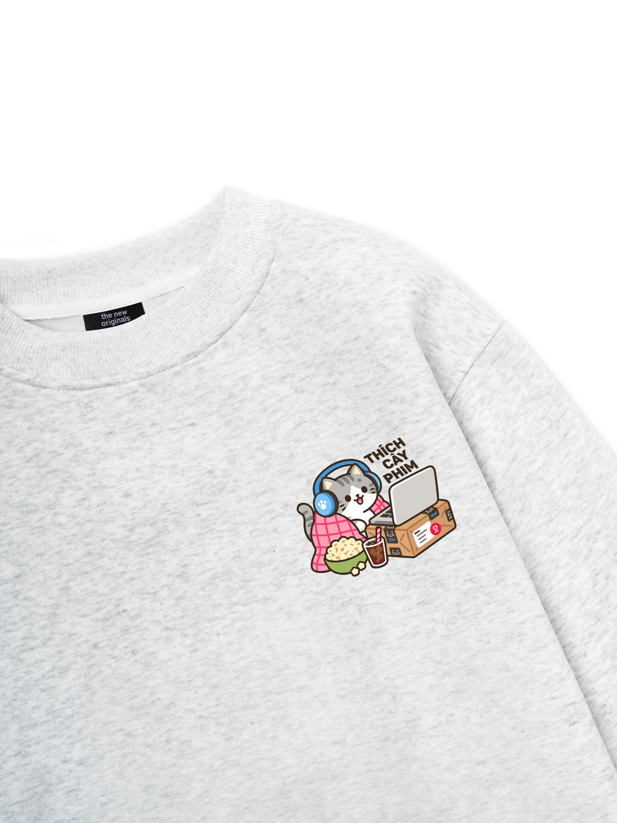 Thích Cày Phim-Mèo Xám Sọc Sweater