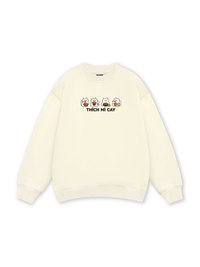 Thích Mì Cay-Mèo Trắng Sweater