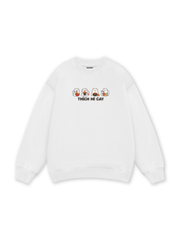Thích Mì Cay-Mèo Trắng Sweater