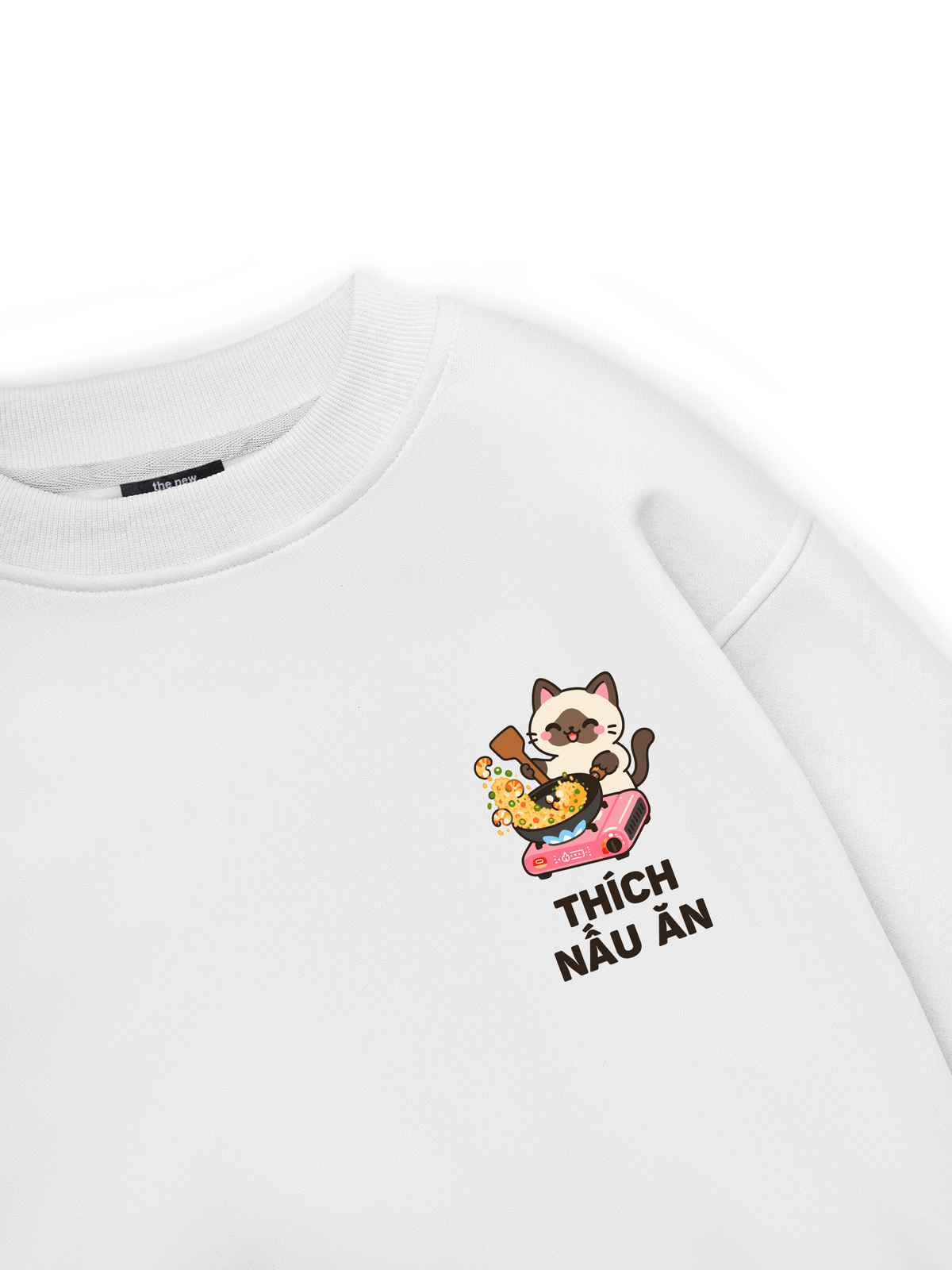 Thích Nấu Ăn-Mèo Xiêm Sweater