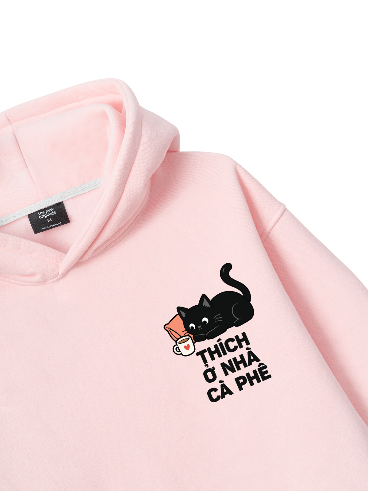 Thích Ở Nhà Cà Phê Hoodie