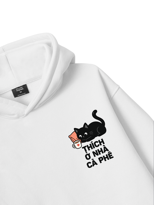 Thích Ở Nhà Cà Phê Hoodie