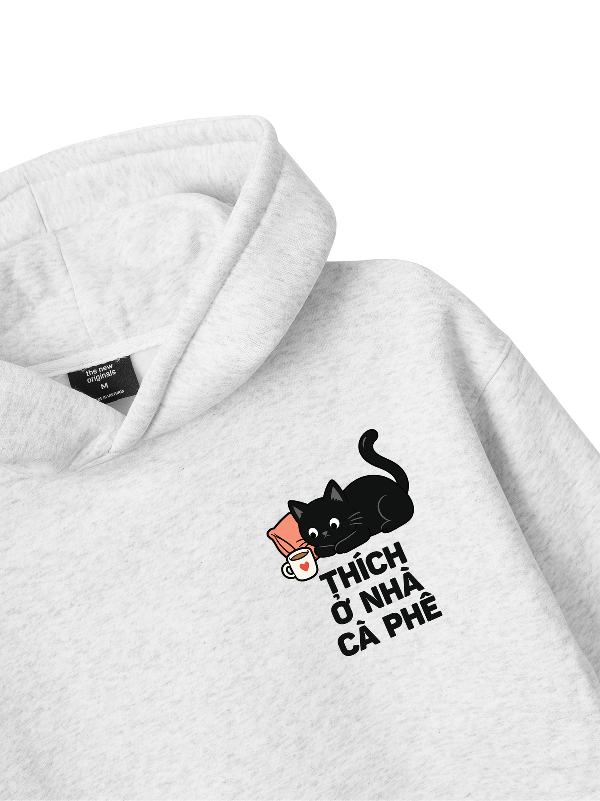 Thích Ở Nhà Cà Phê Hoodie