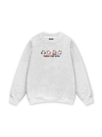 Thích Tập Gym-Mèo Tam Thể Sweater