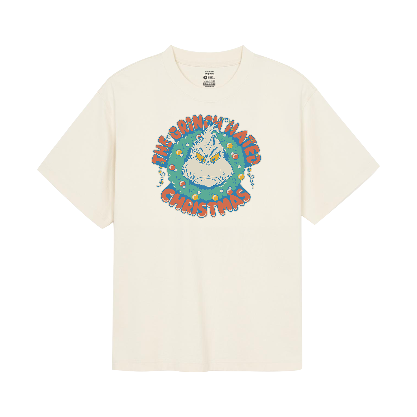 Áo Thun Relaxed Fit Movie The Grinch Hated Christmas