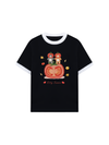 Áo Thun Ringer Relaxed Fit Summer Vibes Kitty Summer