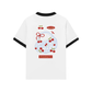Áo Thun Ringer Relaxed Fit Summer Vibes Lucky Strawberry