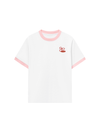 Áo Thun Ringer Relaxed Fit Summer Vibes Lucky Strawberry