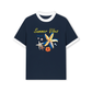 Áo Thun Ringer Relaxed Fit Summer Vibes Blue Starfish