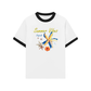 Áo Thun Ringer Relaxed Fit Summer Vibes Blue Starfish