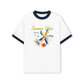 Áo Thun Ringer Relaxed Fit Summer Vibes Blue Starfish