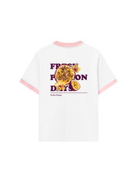 Áo Thun Ringer Relaxed Fit Summer Vibes Fresh Passion Days