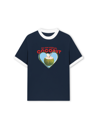Áo Thun Ringer Relaxed Fit Summer Vibes Coconut