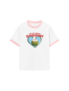 Áo Thun Ringer Relaxed Fit Summer Vibes Coconut