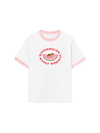 Áo Thun Ringer Relaxed Fit Summer Vibes Fresh Watermelon Summer