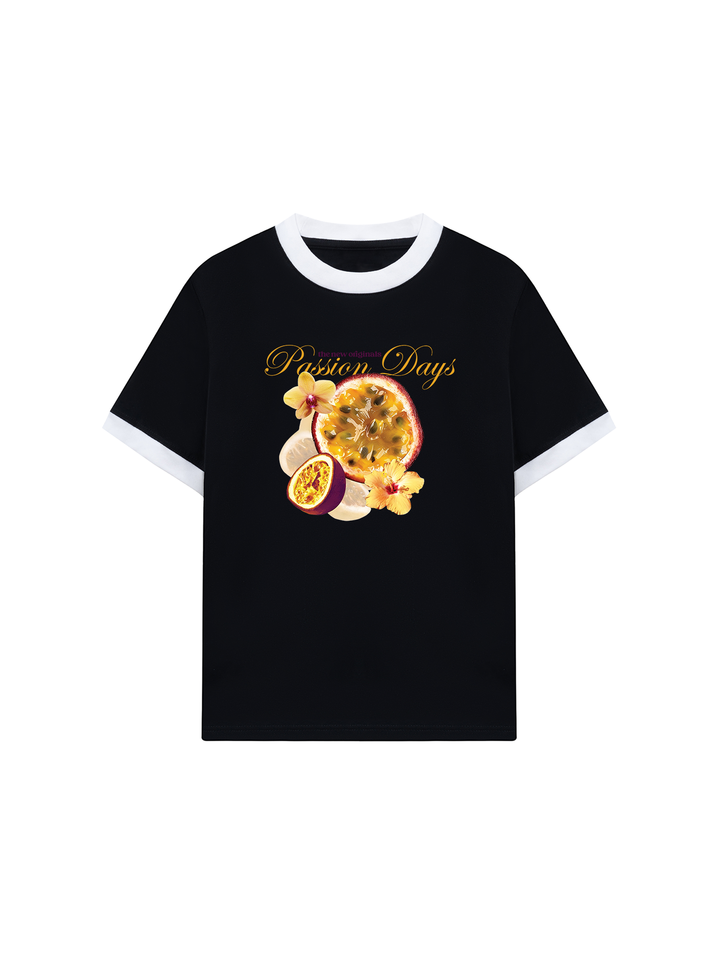 Áo Thun Ringer Relaxed Fit Summer Vibes Passion Days