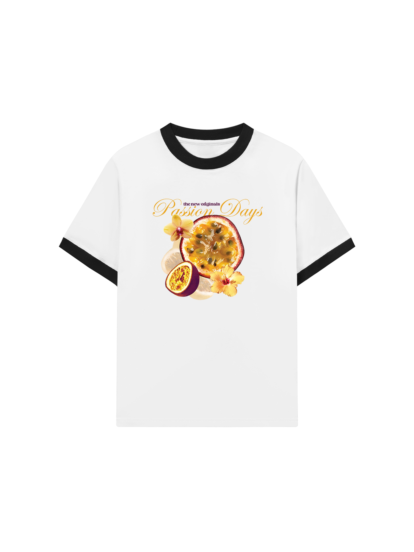 Áo Thun Ringer Relaxed Fit Summer Vibes Passion Days