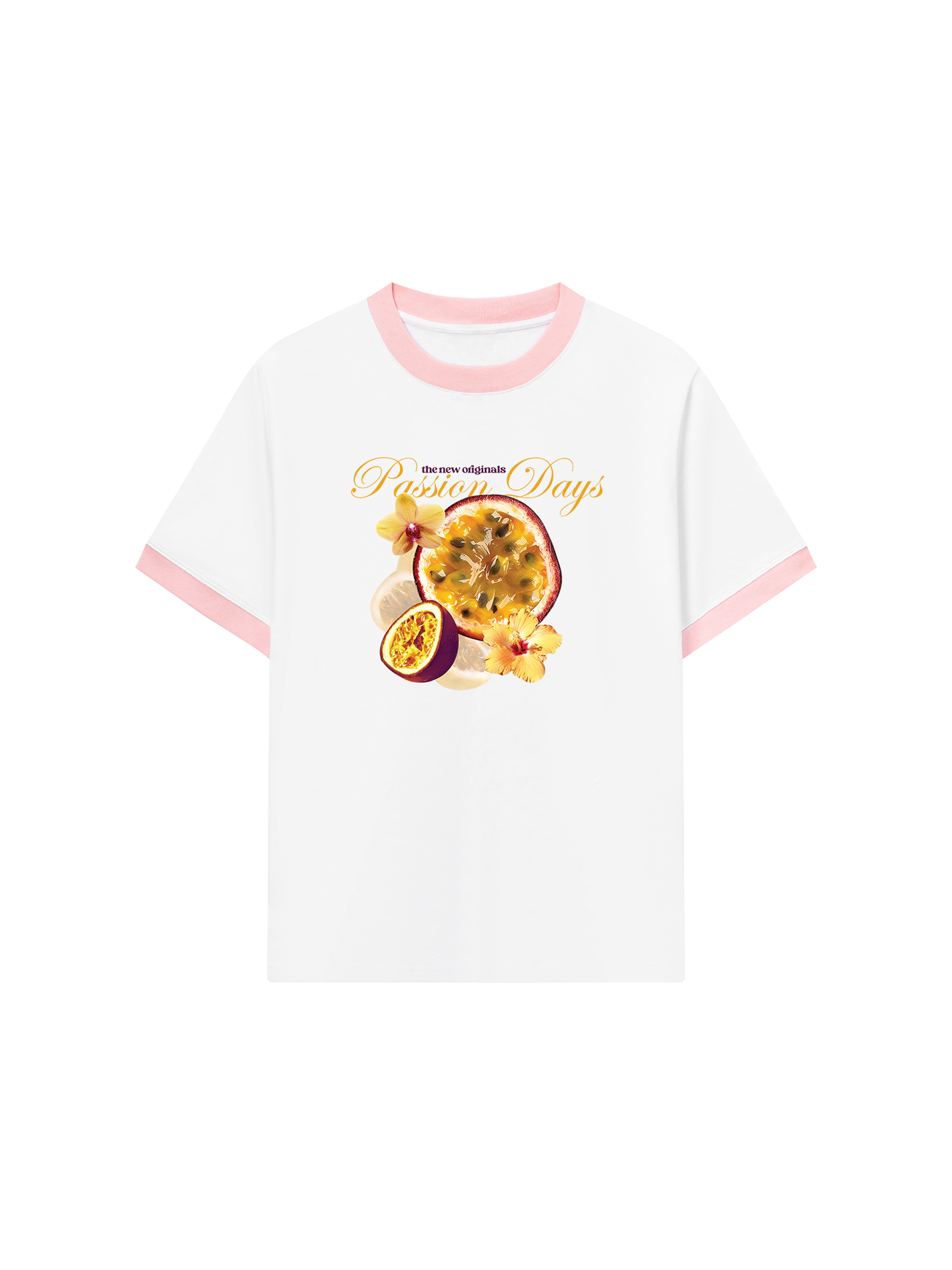 Áo Thun Ringer Relaxed Fit Summer Vibes Passion Days