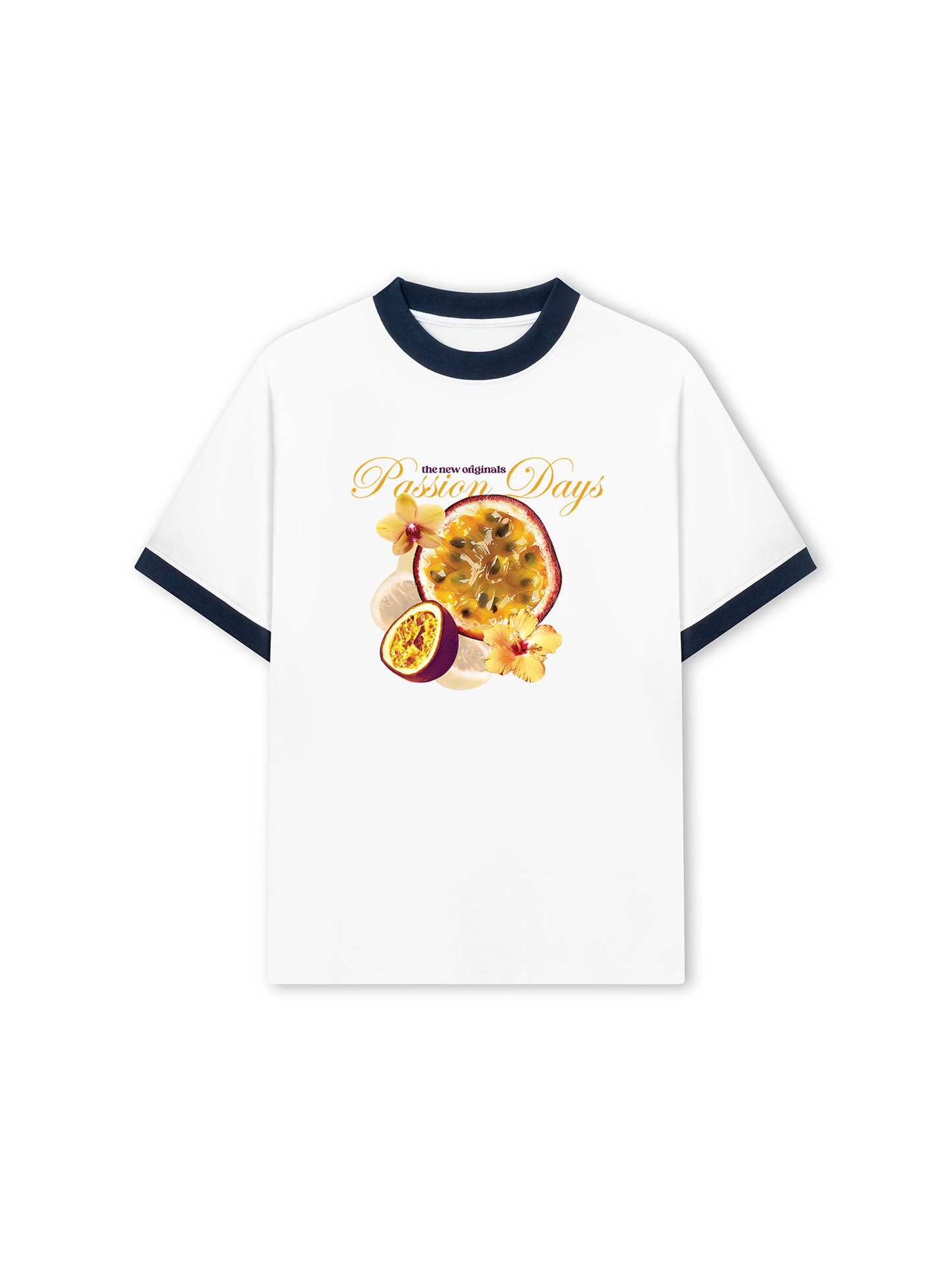 Áo Thun Ringer Relaxed Fit Summer Vibes Passion Days