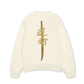 Áo Sweater Nỉ Hai Da Japan Spirit Yellow Katana