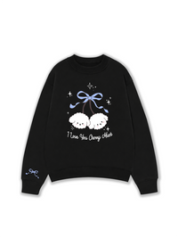 Áo Sweater Nỉ Hai Da Daily Cuties I Love You Cherry Much