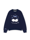 Áo Sweater Nỉ Hai Da Daily Cuties I Love You Cherry Much