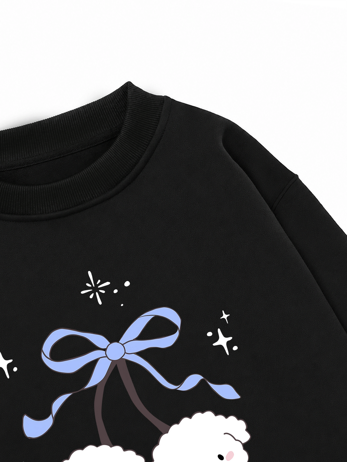 Áo Sweater Nỉ Hai Da Daily Cuties I Love You Cherry Much
