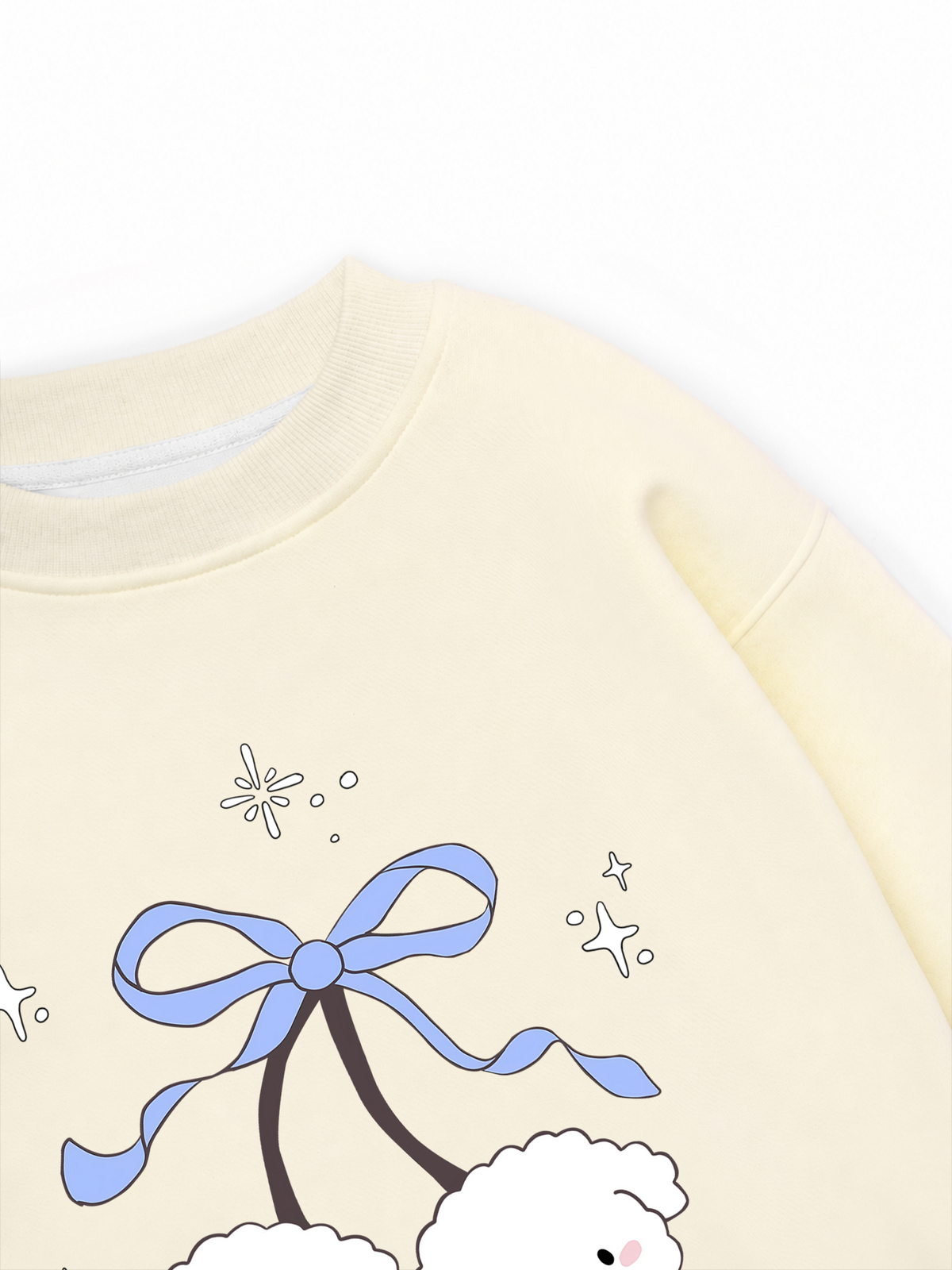 Áo Sweater Nỉ Hai Da Daily Cuties I Love You Cherry Much