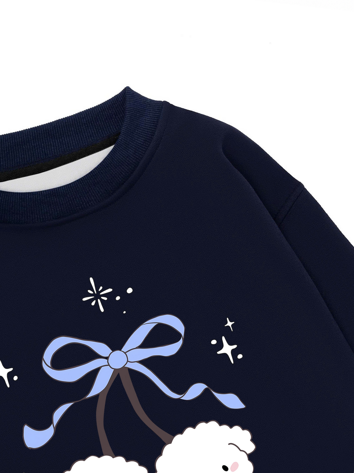Áo Sweater Nỉ Hai Da Daily Cuties I Love You Cherry Much
