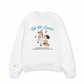 Áo Sweater Nỉ Hai Da Daily Cuties Run Into Dreams
