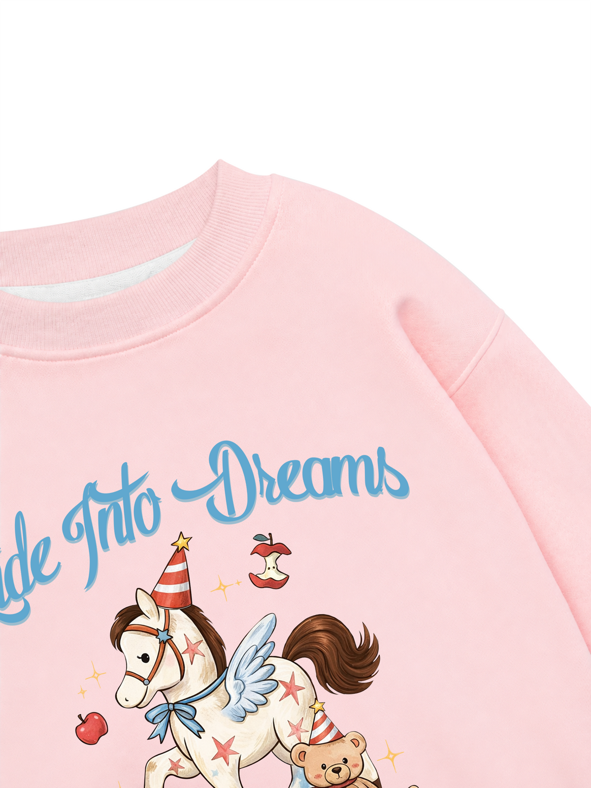 Áo Sweater Nỉ Hai Da Daily Cuties Run Into Dreams