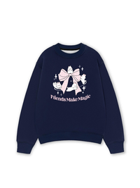 Áo Sweater Nỉ Hai Da Daily Cuties Friends Make Magic
