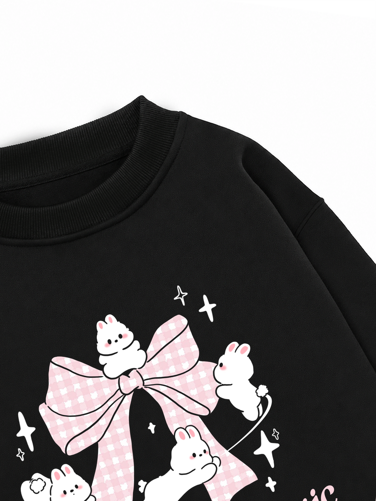 Áo Sweater Nỉ Hai Da Daily Cuties Friends Make Magic