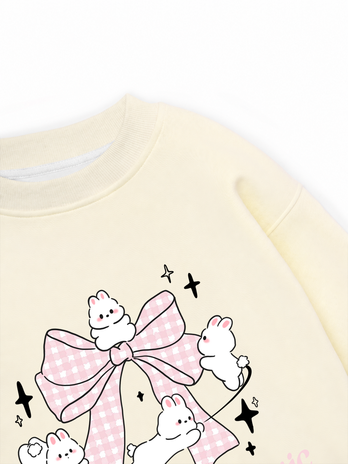 Áo Sweater Nỉ Hai Da Daily Cuties Friends Make Magic