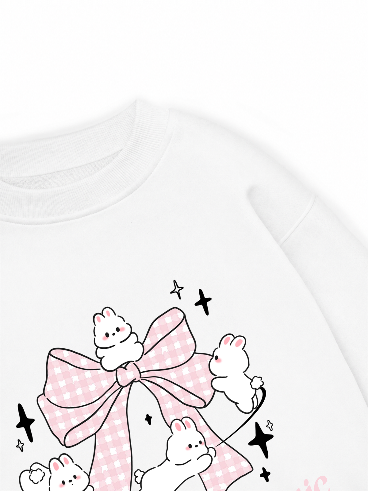 Áo Sweater Nỉ Hai Da Daily Cuties Friends Make Magic