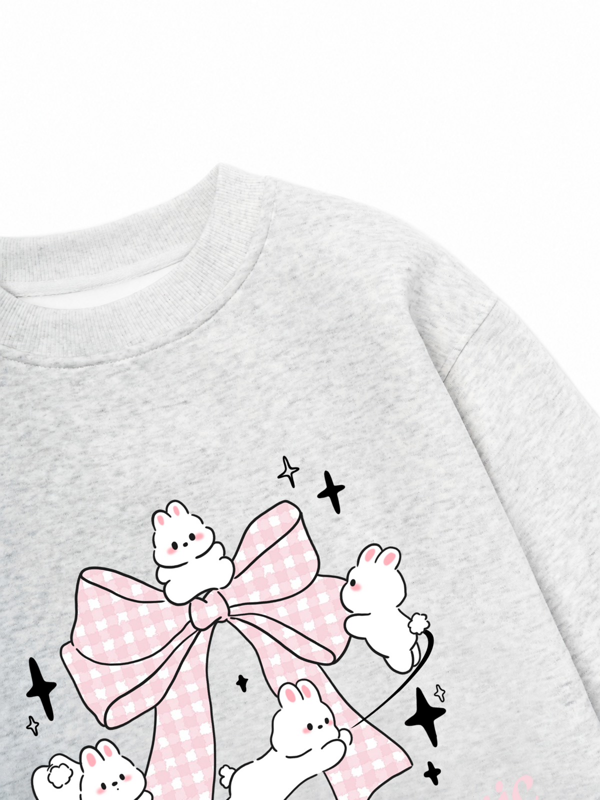 Áo Sweater Nỉ Hai Da Daily Cuties Friends Make Magic
