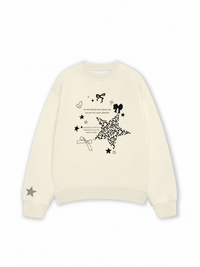 Áo Sweater Nỉ Hai Da Daily Cuties Leopard Star