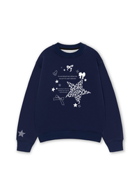 Áo Sweater Nỉ Hai Da Daily Cuties Leopard Star